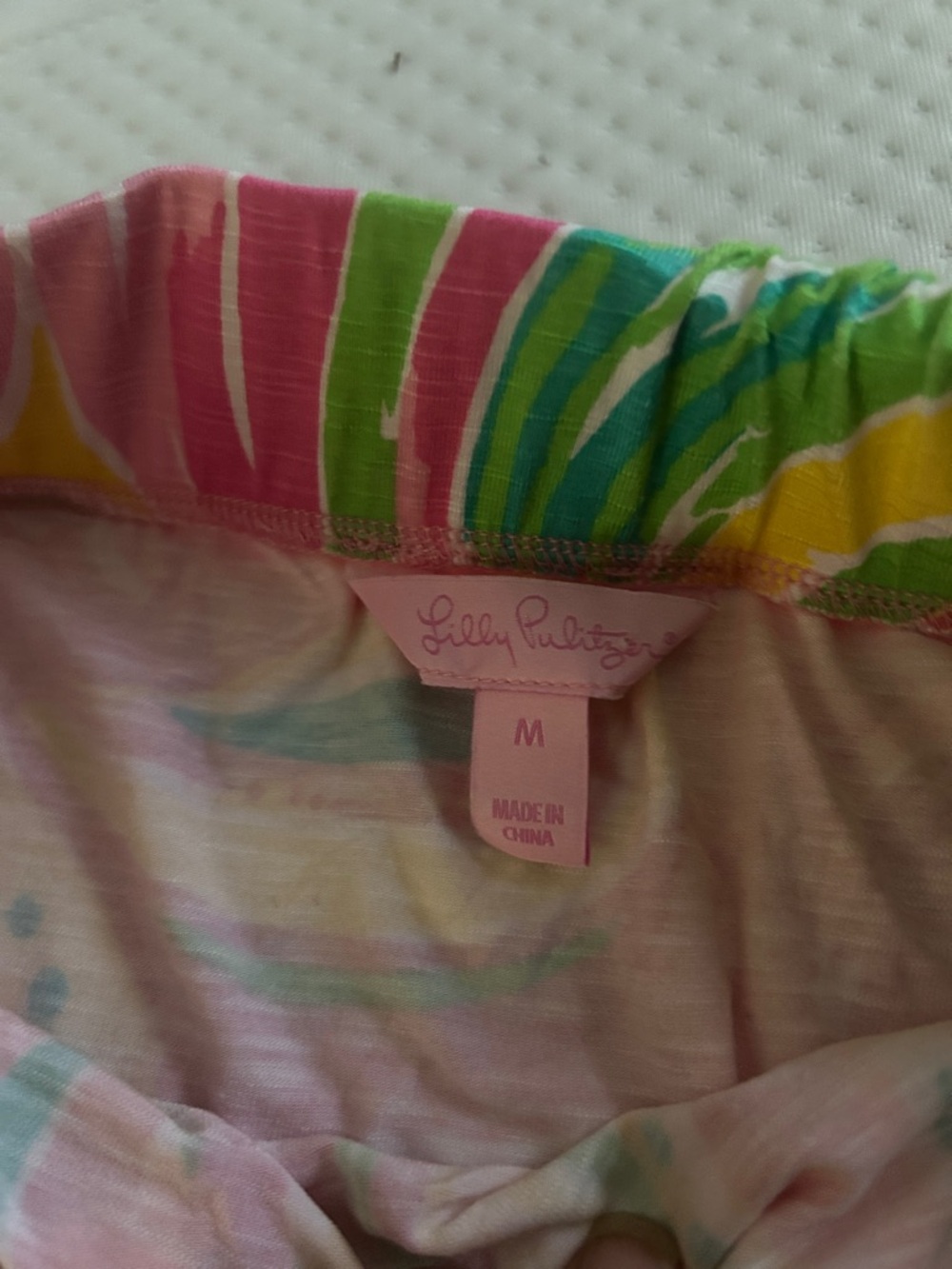Lilly Pulitzer- Colorful Swirl Maxi Skirt - Pink, Green, Yellow, Size Medium - Picture 3 of 7